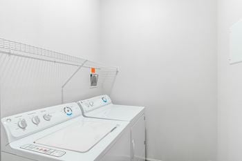 Washer/dryer included